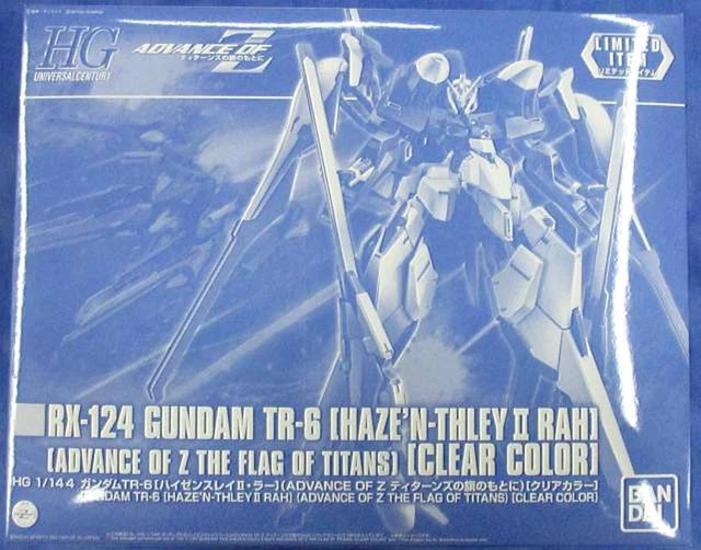 Gundam TR 6 Hisenslei II Ra Model No.  Clear Color Bandai Good quality from Ja