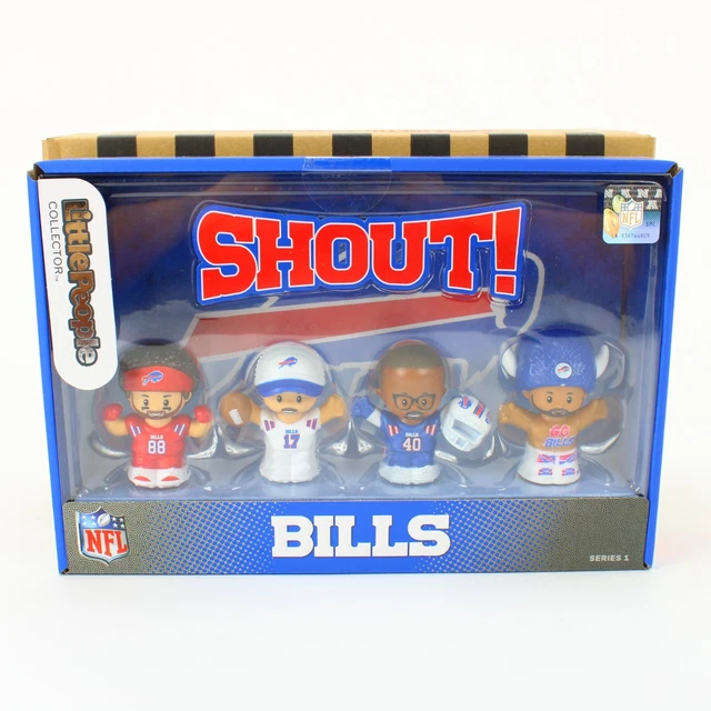 FISHER PRICE BUFFALO Bills Little People 2023/2024 New in Box Allen