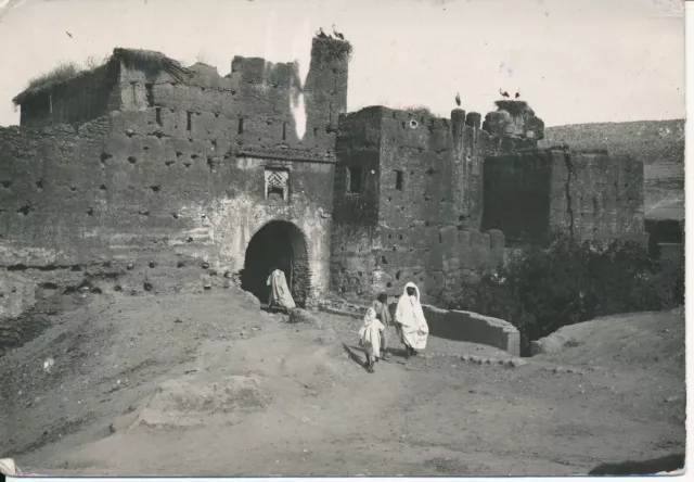 MEKNES c. 1950 - 7 Photos de la Ville Maroc  - MT 159