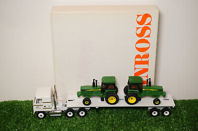 Winross Diecast 1/64 Scale Truck Evergreen Tractor Company Flatbed w/load 1990