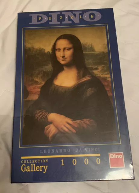 Mona Lisa Leonardo Da Vinci  Jigsaw Puzzle - Dino Gallery Collection 1000 Piece