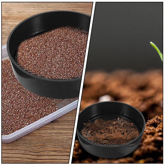 1 Set Boden Sifter Garten Garten Blumenerde 12