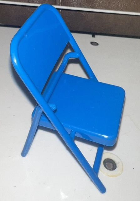 WWF WWE Wrestling Action Figure Accesory Weapon BLUE Chair Mattel/Jakks WCW ECW