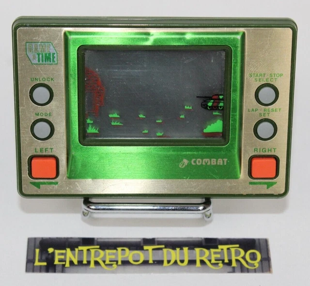 ++ ancien jeu elctronique / LCD GAME & TIME - COMBAT morioka tokei ++