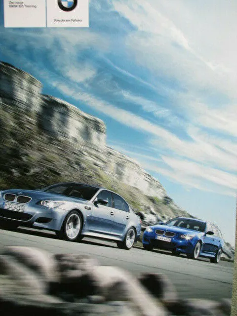 BMW M5 Limousine E60 +Touring E61 +Individual Katalog brochure 2007
