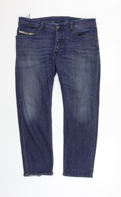 TOPO da donna Jeans taglio dritto cotone blu tg 14 L27 in Regular 
