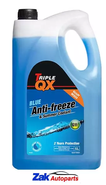 Triple QX 5L Blue AntiFreeze Summer Coolant 5 Litre Ready Mixed