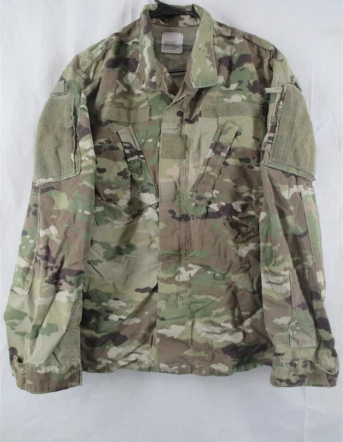 US Army Multicam OCP Fire Resistant Combat Camo Uniform Jacket Large Regular
