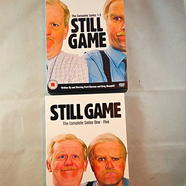 BBC STILL GAME DVD Complete Series 1-5 Box Set Ford Kiernan Hemphill 15 ...