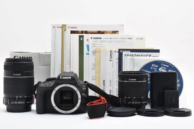 CANON EOS KISS X7 Double Zoom Kit 626502 $650.43 - PicClick CA