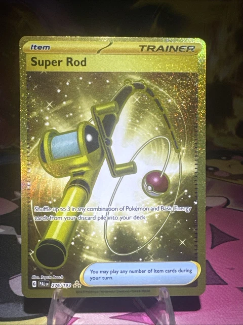 SUPER ROD 276/193 Gold Secret Hyper Rare Paldea Evolved Pokemon TCG $6.19 -  PicClick AU
