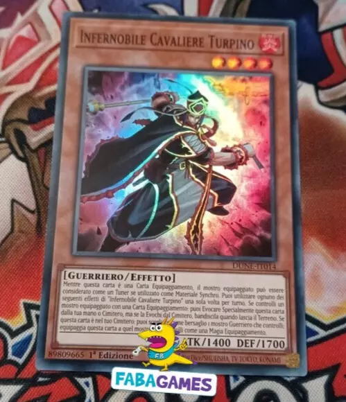 Carta Yu-Gi-Oh! Infernobile Cavaliere - Roland TOCH-IT014 - Ultra Rare -  Toon Chaos - Near Mint - ITALIANO - Centro del Fumetto Online