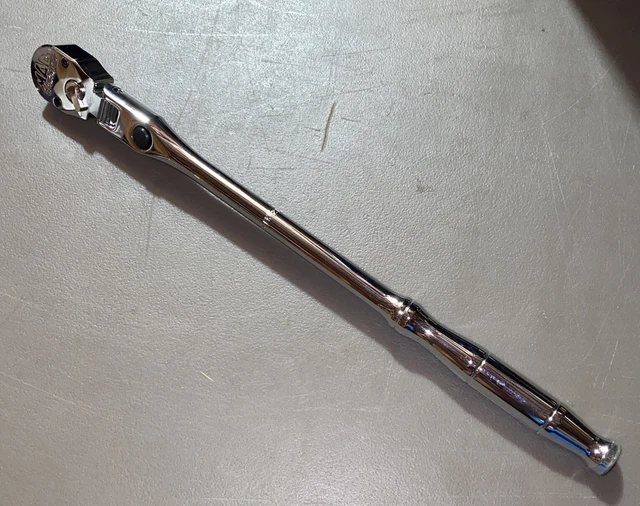 MAC TOOLS RATCHET Axis 90 Tooth Fine Ratchet Locking Flex Head 3/8 Dr