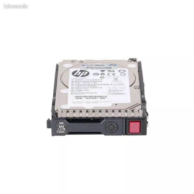 Disque dur 1.2TB 10K 12G SAS  2.5"  0B3124512G 768788-004 HPE Proliant G8/G9/G10