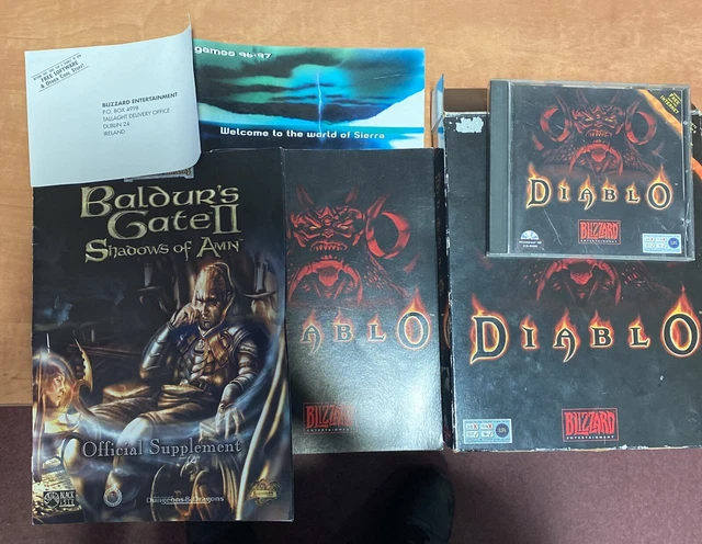 Diablo II 2 Jeu PC. Blizzard. CD Rom