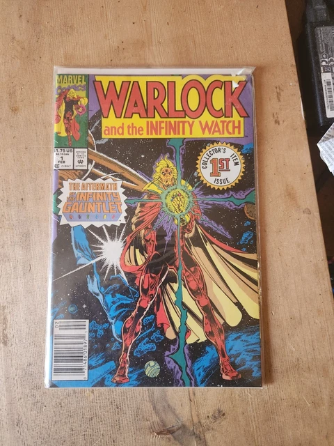 Adam Warlock and the Infinity Watch #1 Marvel 1992 NM Infinity Gauntlet key MCU