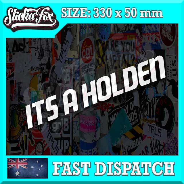 HOLDEN 4X4 CAR vinyl STICKER funny DECAL 4WD Ute Truck Van Drift EUR 5 ...