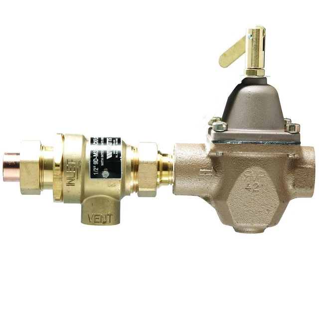 Watts 0386462 1/2" Bronze Combination Fill Valve And Backflow