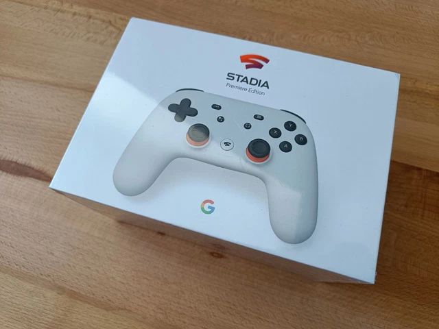 Google Stadia Premiere Edition Controller + Google Chromecast Ultra VERSIEGELT