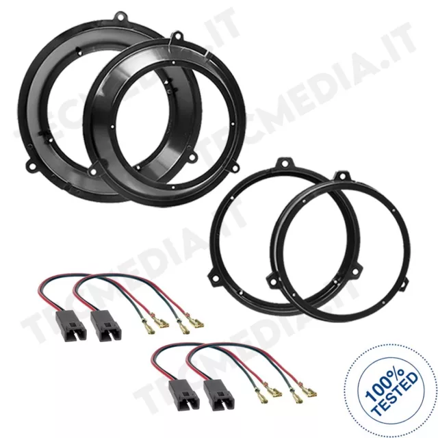 Adattatori e Connettori Kit Montaggio Completo per Fiat Panda dal 2003