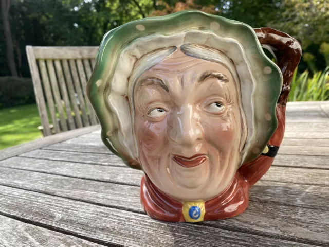 Vintage Beswick Large (6 3/4") Character Jug 371 Sairey Gamp Excellent Condition