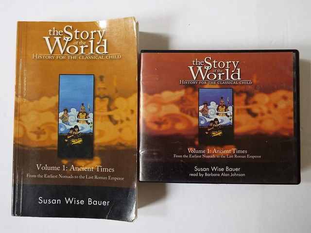 Lot 2 Story of the World Volume 1 Ancient Times Book and Audio CDs Audiobook Lot 2 Story of the World Volume 1 Ancient Times Book and Audio CDs Audiobook