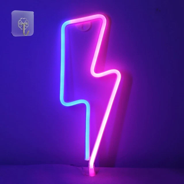 NEON LIGHT FOR Wall Decor Neon Signs with and Light USB/Battery ...