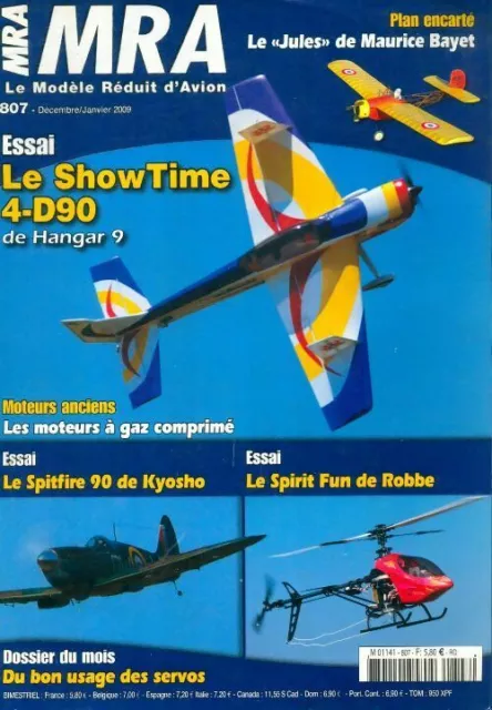 3129666 - MRA Le Modèle Réduit d'Avion n°807 : Le ShowTime 4-D90 - Collectif