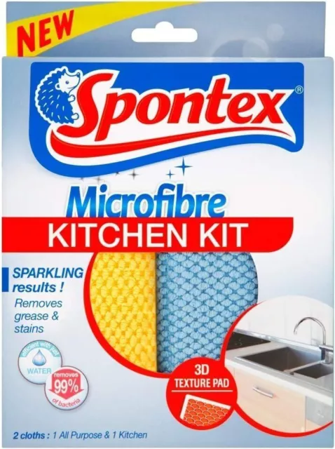 Spontex Supreme All Purpose Cloth 6 per Pack