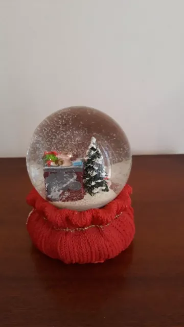 Palla di neve di Babbo Natale - decorazione natalizia 3