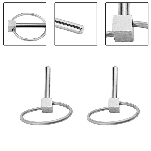 Acier Inoxydable 4.5mm 2 Pièces 316 4.5mm Rapide Broche Léger Argent Bateau