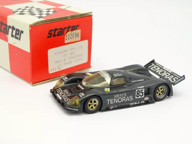 1/43 Mounted Starter Kit - 1990 Nissan R90 CK N°85 Men's Tenoras Le Mans