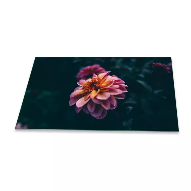 Placa de cubierta de estufa Ceran 90x52 flores colorida cubierta vidrio protección contra salpicaduras cocina decoración