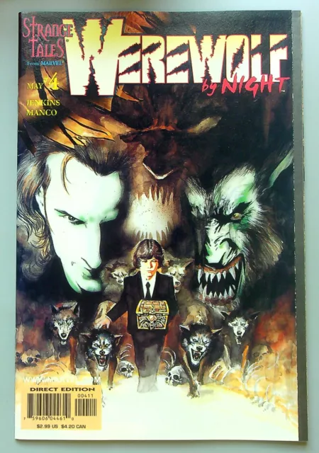 Werewolf by Night #4 ~ MARVEL 1998 ~ Strange Tales - Jenkins & Manco VF/NM