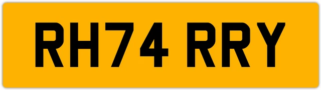 HARRY HARRIET HARY Hry Private Registration Cherished Car Number Plate ...