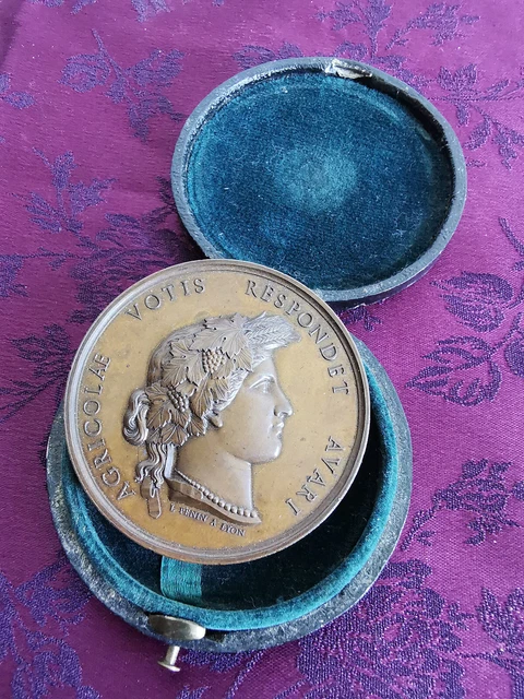 Médaille Comice Agricole De Mirande – 1891, Bronze, XIXe Siècle