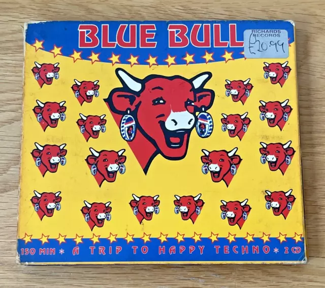 Blue Bull - A Happy Place CD Various Rare Double CD Electronic Happy Hardcore