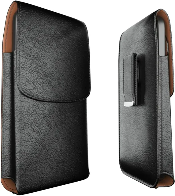 Phone Holster for Samsung Galaxy S7 edge with Belt Clip Swivel Feature Black