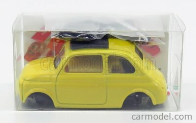 Brumm MODELLINO AUTO FIAT MODEL-KIT 500F TETTO CHIUSO 1965 BLUE SCALA 1:43 