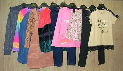 RIVER ISLAND NEXT M&S etc Girls Bundle Tops Dress Jeans Skirt Age 4-5 110cm
