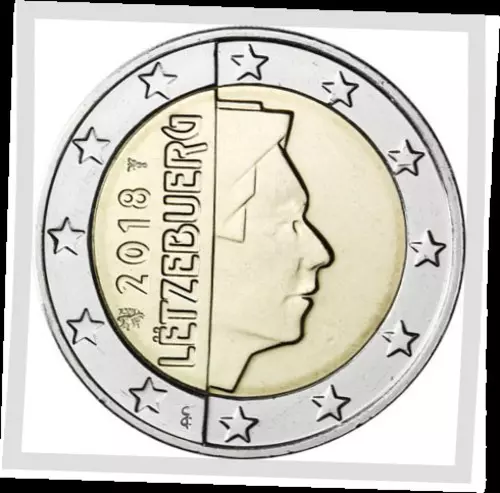 2 EURO NORMAL ***  Luxembourg 2018 *** Luxemburg 2018 2 EURO NORMAAL !!!