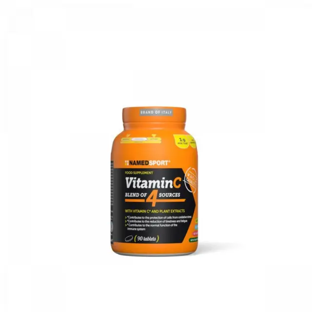 Pastiglie NAMEDSPORT Vitamina C 4 Natural Blend 90UN