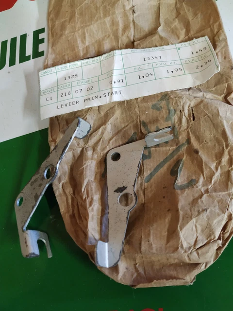 Ensemble Leviers + Starter En Laiton Pour Moto Vintage / Classique - Diamètre 7/8" - Neuf