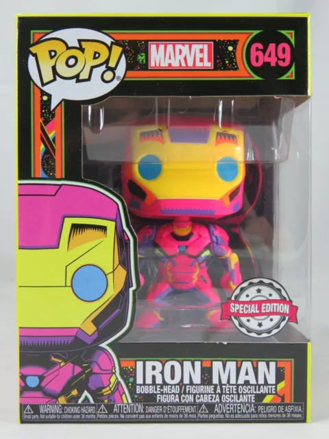 Funko POP! Marvel Comics Avengers 60th - Iron Man with Pin Special Edition  Exclusive