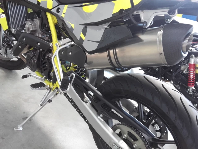 Scarico Marmitta Terminale per SWM SM125R SM RS 125 R motard enduro 125 Ovale  