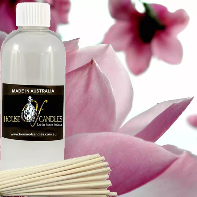 Magnolia Diffuser Fragrance Oil Refill Air Freshener & Reeds