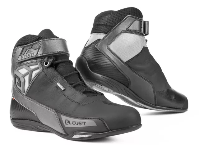 Chaussures Moto Eleveit Stunt Wp Noir Chaussures Mesure 46