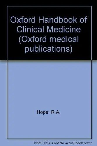 Oxford Handbook of Clinical Medicine by Longmore, Murray Paperback / softback