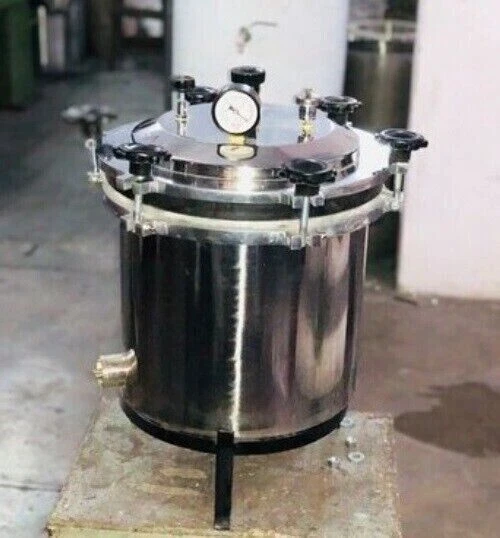 Autoclave Sterilizzatrice Huanyu 18L Professionale - Con Valvola Sicurezza E Anti-combustione Per Laboratori E Ospedali - Foto 10