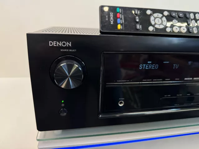 DENON AVR-2113 7.1 AV Receptor 4K HDMI Red 3D DLNA Airplay + FB 2